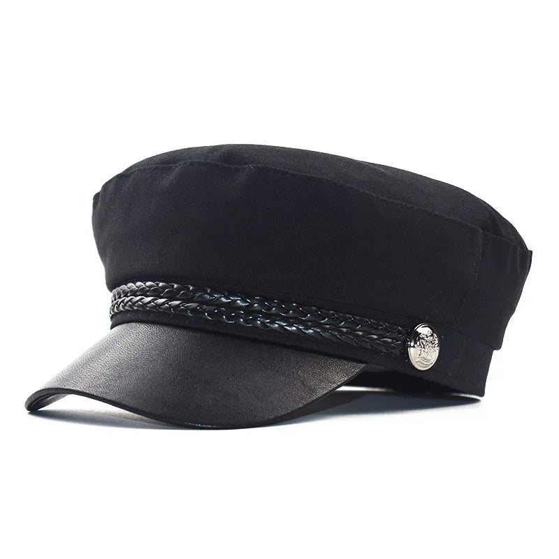 10 Colors Women Girls Caps Newsboy Hat Visor