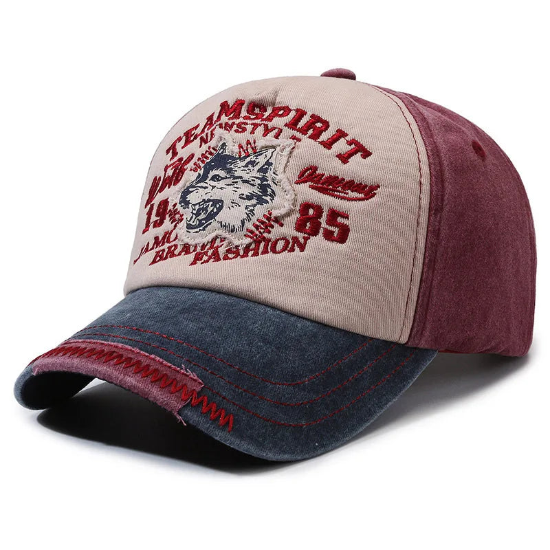 New Unisex Washed Cotton Cap