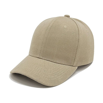 Fashionable Sun Shading Hip-Hop Solid Color Baseball Cap