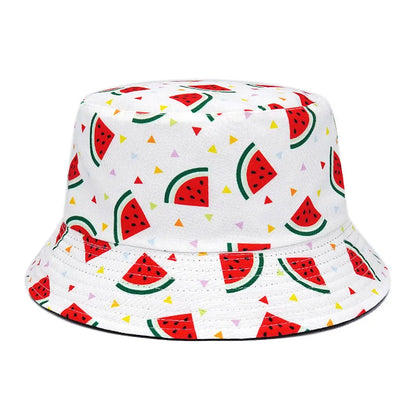 Fashion Print Hip Hop Bucket Hat Summer Men Fisherman Caps Hats Women