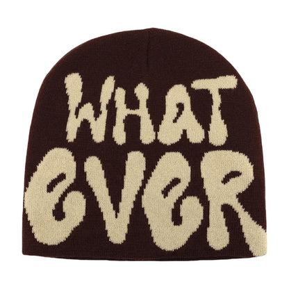 Winter Autumn Warm Beanies Fashion Letter Knit Hat