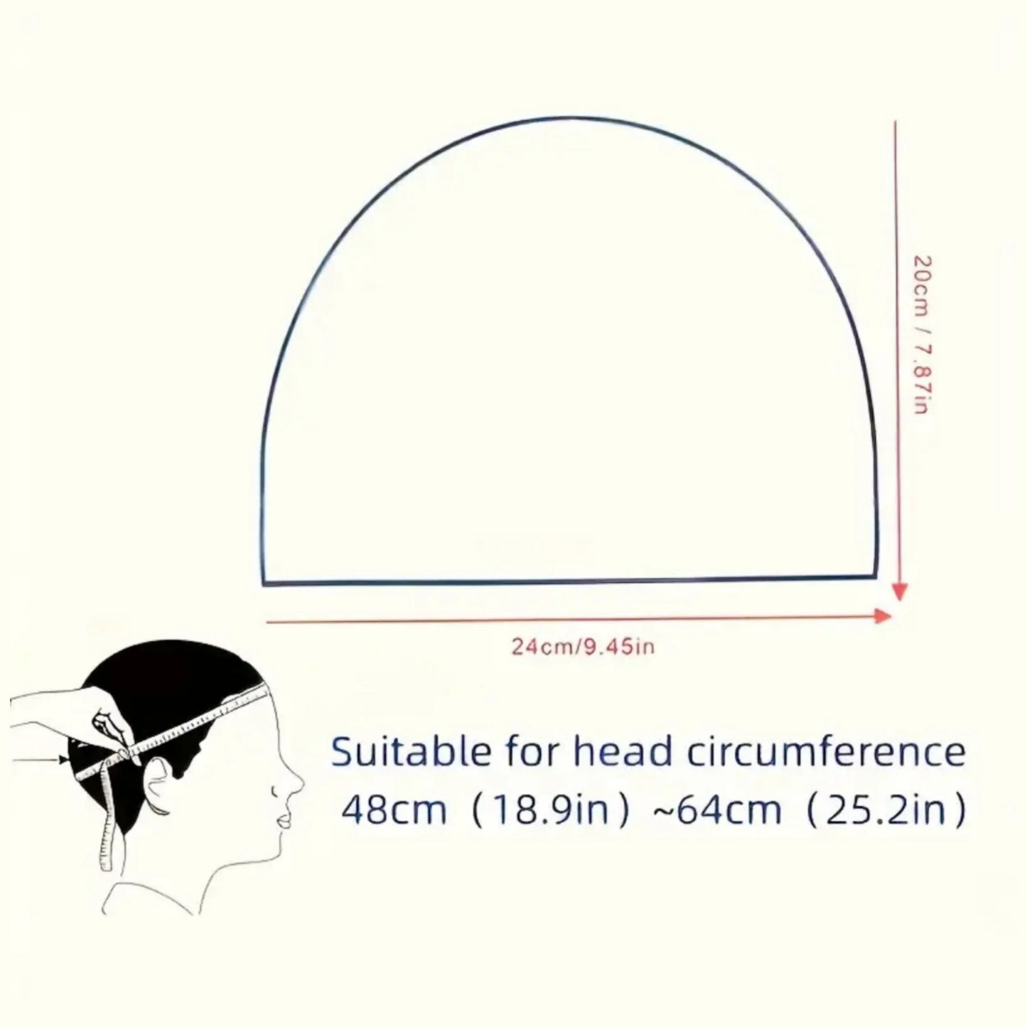 Star Embroidered Skull Cap Thin Beanie Soft Breathable Stretch Hat