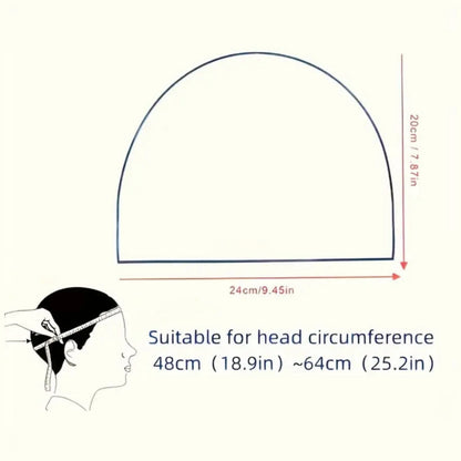 Star Embroidered Skull Cap Thin Beanie Soft Breathable Stretch Hat