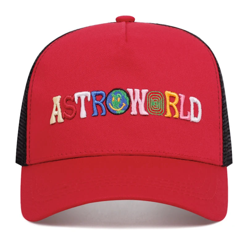 Astroworld Printing Baseball Cap High Quality Hip Hop Women Men