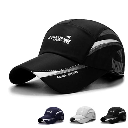 Unisex Aquatic Sport Boat Embroidery Baseball Caps Spring Autumn