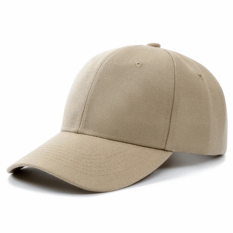 Unisex Cap Casual Plain Baseball Cap Adjustable Snapback Hats