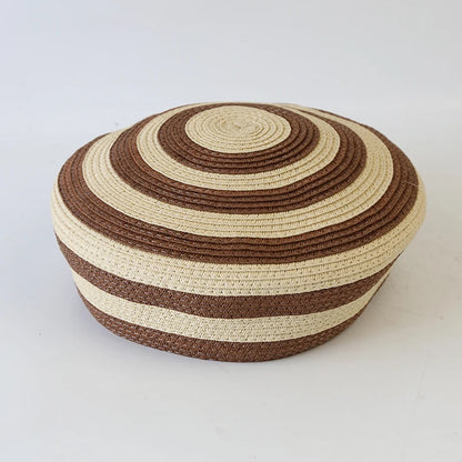 Fashion France Striped Dome Beret Women Sailor Hat
