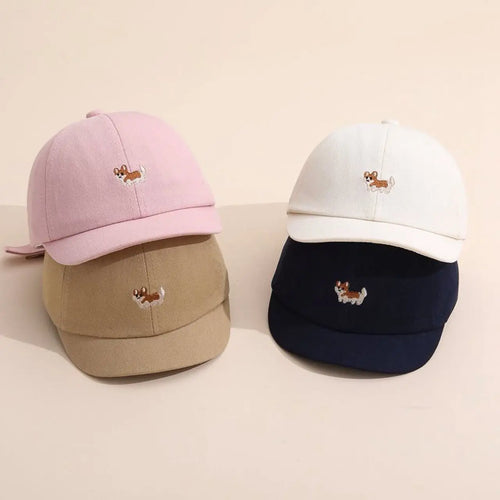 Cute Animal Embroidered Baby Baseball Hat Kids 1-3 Years