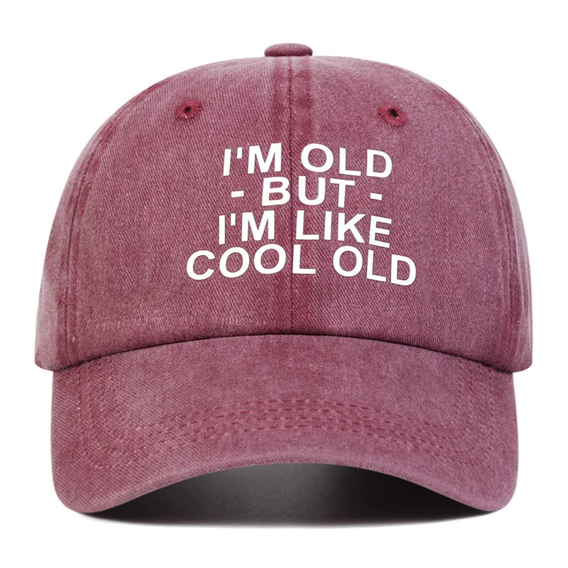 Letter Printed Baseball Cap For Both Men And Women