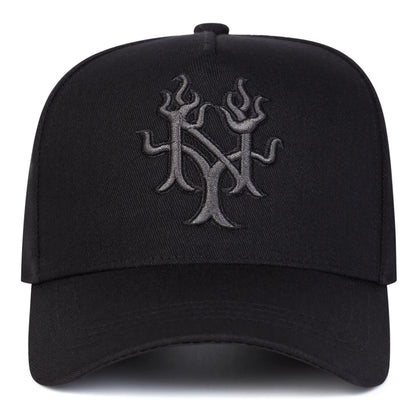 Unisex Branch Cross Embroidery Baseball Caps Spring and Autumn Outdoor Casual Hats Sunscreen Hat Sports Cap