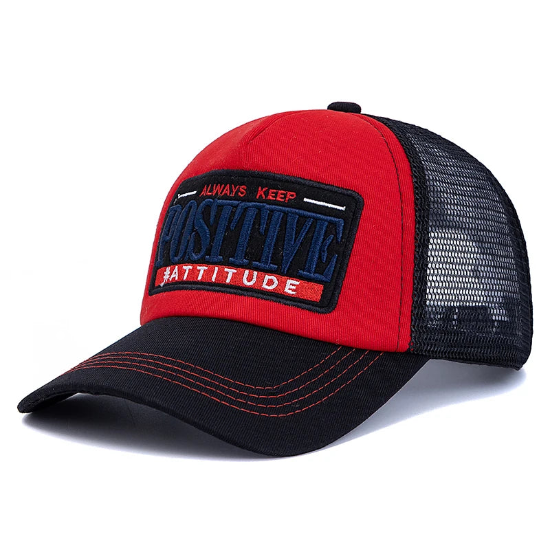 Hot Sale Unisex Baseball Cap Classic Always Keep Letter Pattern Mesh Cap