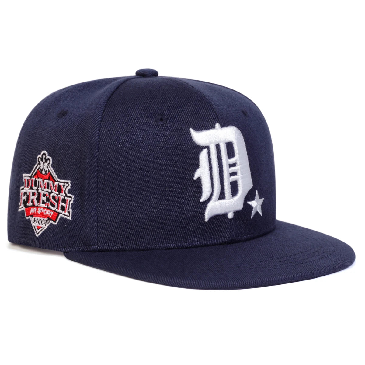 Unisex D Letter Side Dummy Fresh Embroidery Hip-hop Hats Spring