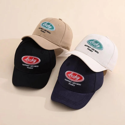 Summer Children Baseball Cap Letter Embroidery Boys Girls Peaked Caps For Kids Outdoor Sunshade Sunscreen Hat