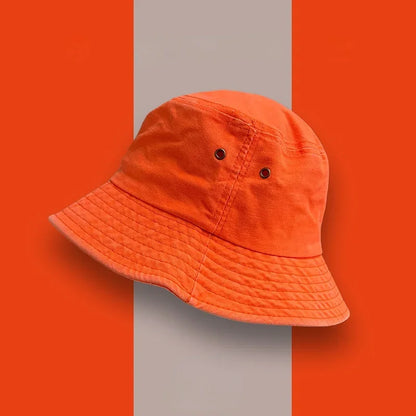 Fluorescent Bucket Hat Women All-Match Men's Caps Panama