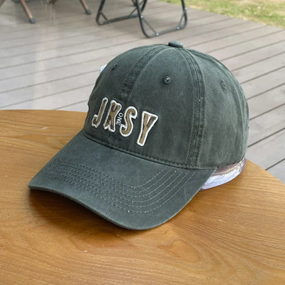 Simple Letter Embroidered Baseball Cap Spring Summer