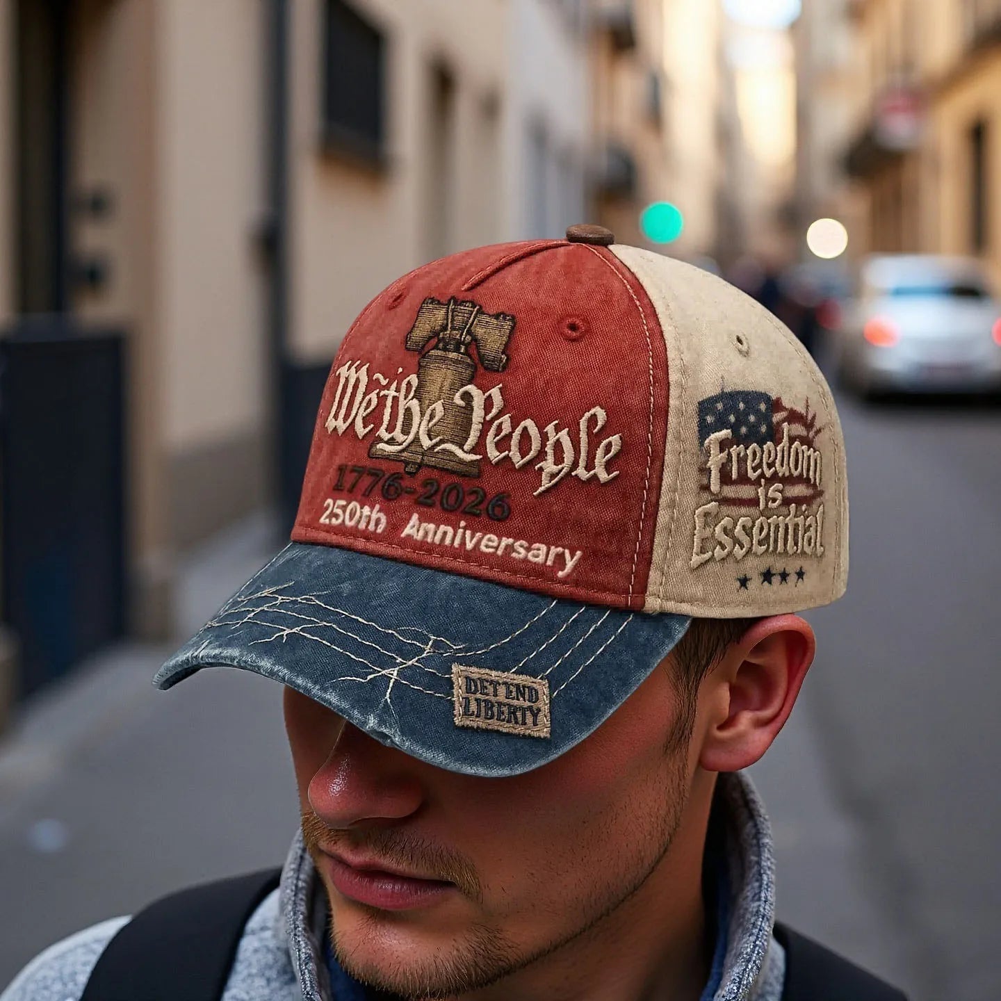 2026 New Embroidered Baseball Caps For Patriotic USA 250th Anniversary Hat