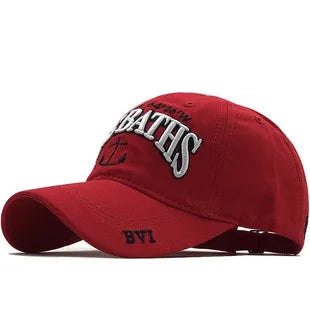 Summer New Pure Cotton Distressed Washed Baseball Cap Highway Embroidered Duckbill Cap Sunshade Hat