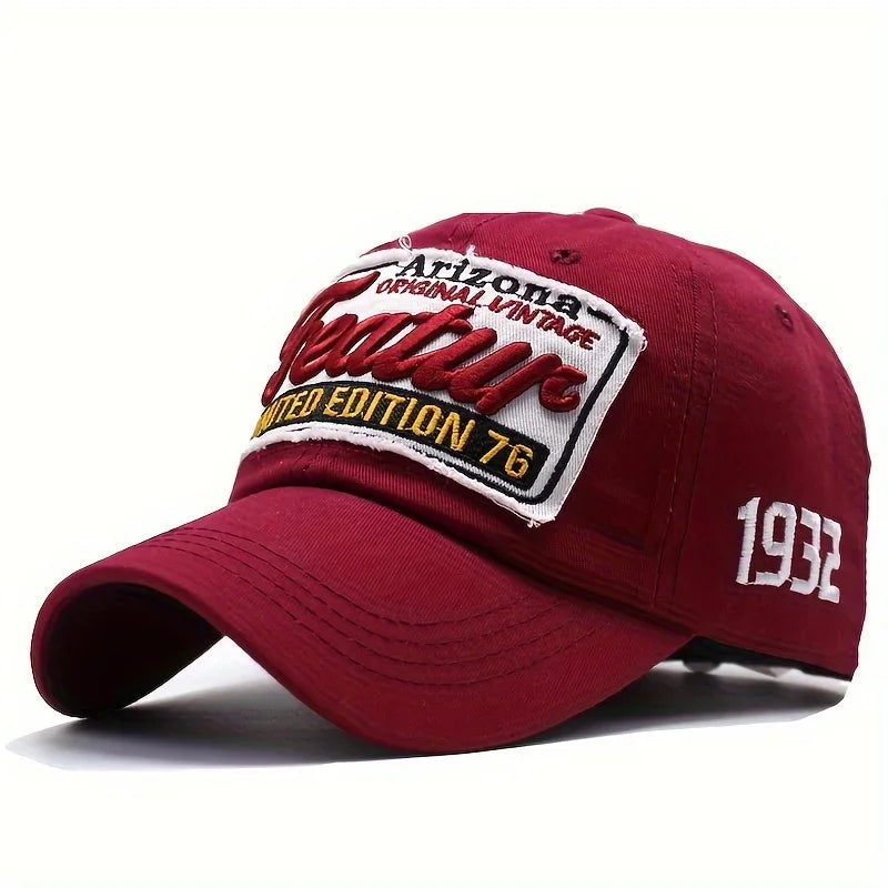 Outdoor Casual Duckbill Hat Men's Embroidered Dad Hat