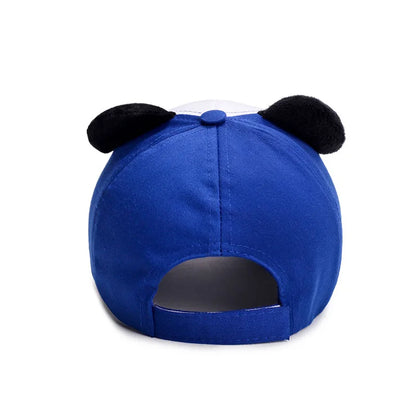 Summer Cute Panda Baseball Caps For Men Women Cotton Hip Hop Sun Protection Boys Girls Outdoor