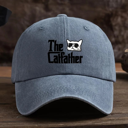 Alphabet Cat Fun Printed Baseball Hat Men's and Women's
