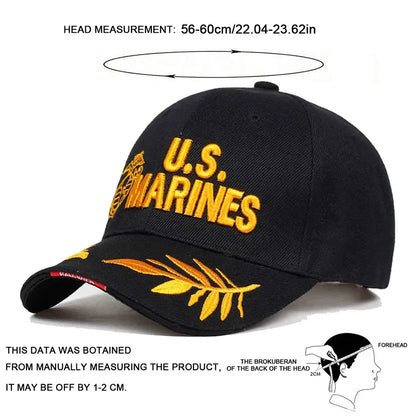 US Letter Snapack Embroidery Snapback Baseball Caps Spring and Autumn