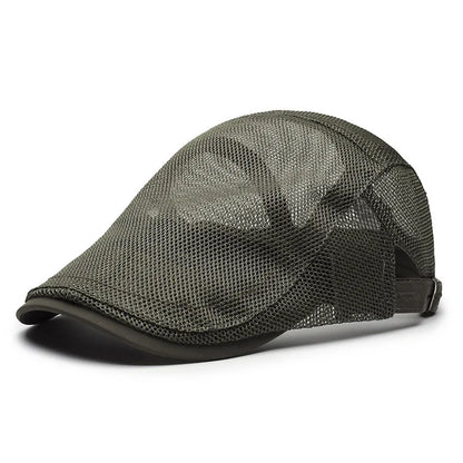 Summer Hollow Mesh Beret Breathable Sun Hat