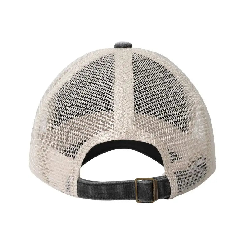 Karl Who Print Summer Mesh Back Baseball Cap