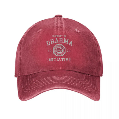 Dharma Initiative Logo Lost TV Show Unisex Style Baseball Cap
