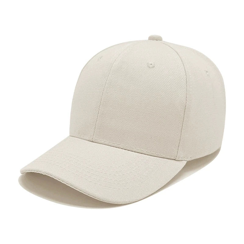 Fashionable Sun Shading Hip-Hop Solid Color Baseball Cap