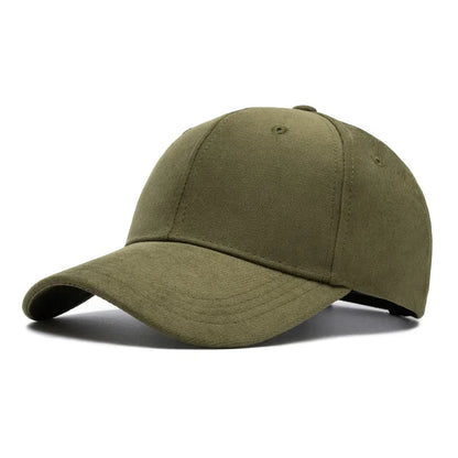 Suede Baseball Cap