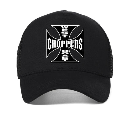 West Coast Choppers Men Hat Unisex Hat Cool Mesh Baseball Hats