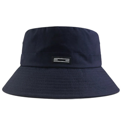 Oversize Big Head Cotton Bucket Hat Fisherman Fishing Plus Size Sun Cap Kids Boys Girls