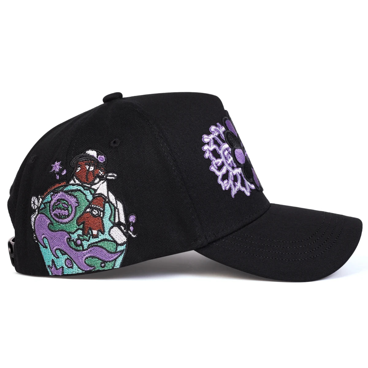Unisex Sunflower Embroidery Baseball Caps Spring Autumn Sports Cap