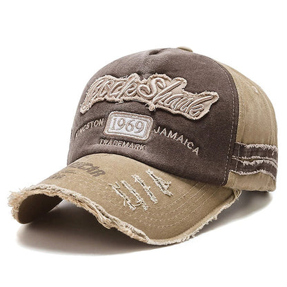 Skateboard Hat 1969 Alphabet Embroidered Hip Hop Hat