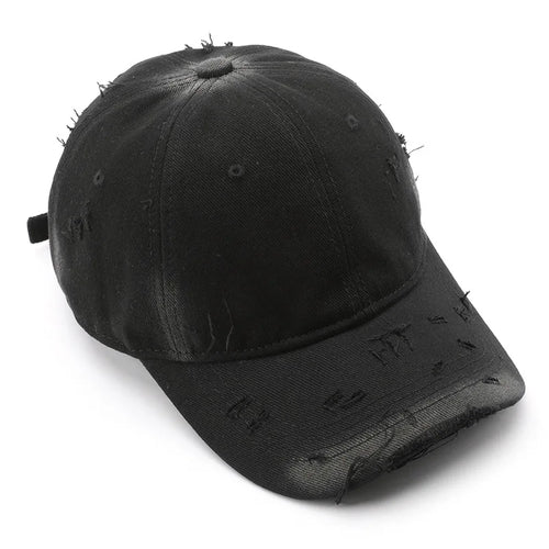 Japanese Retro Style Men's Personalized Washed Solid Color Baseball Cap