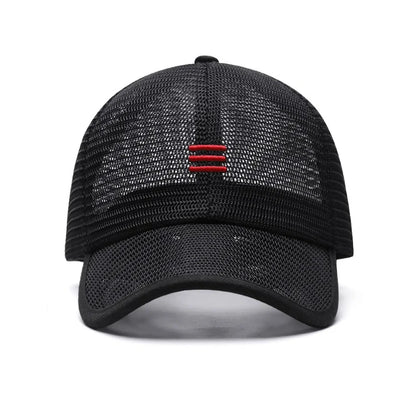 Drop Shipping Summer Full Mesh Big Size Baseball Cap