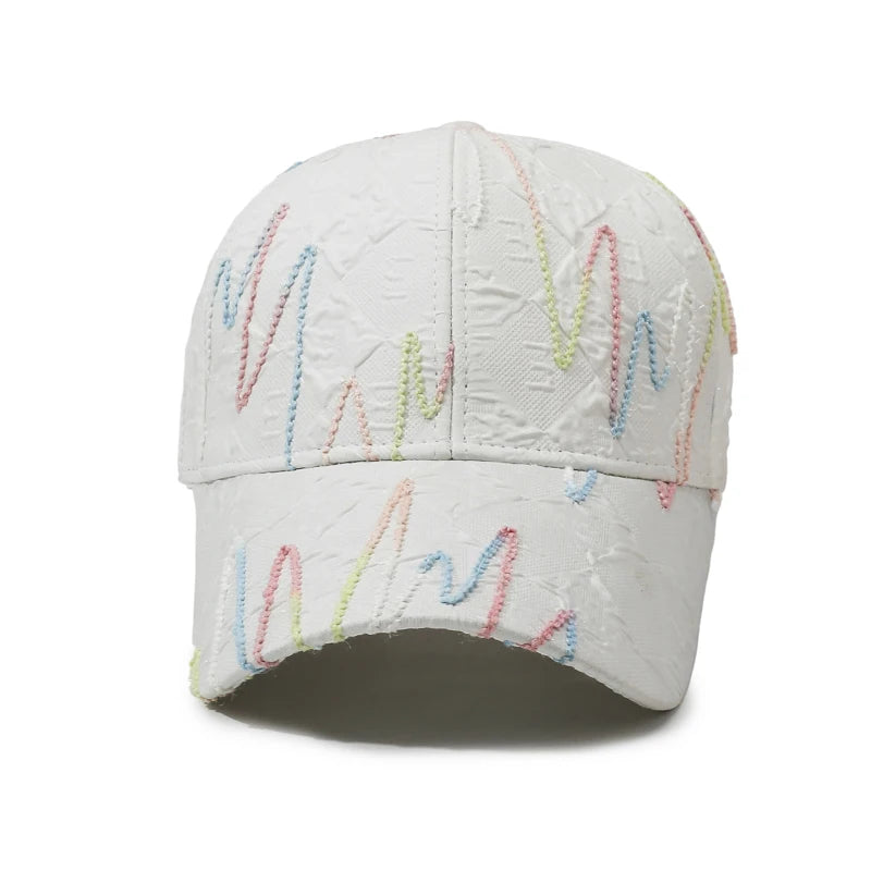 New Quilted Baseball Cap Adjustable