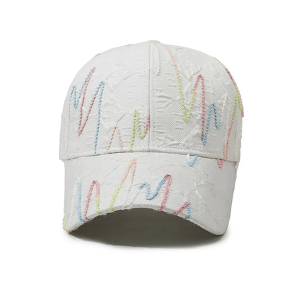 New Quilted Baseball Cap Adjustable