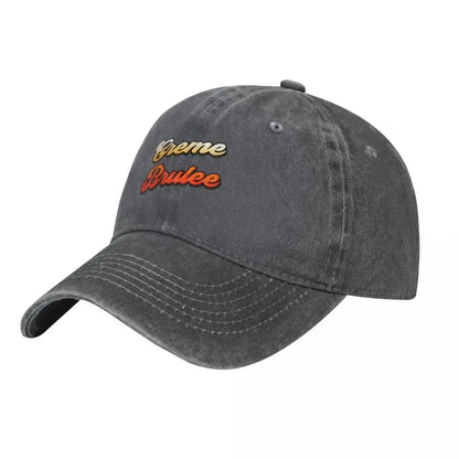 Creme Brulee Simple Baseball Cap Unique