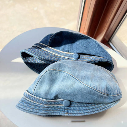 Women Cotton Fisherman Hat Bucket Hats