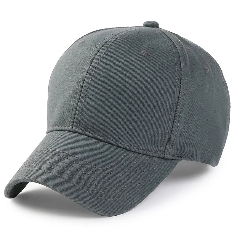 13 Colors Adult Sold Hard Top Cotton Big Size Baseball Cap