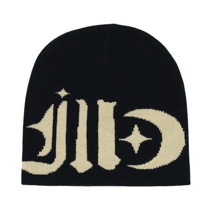 Y2k Letter Butter Knit Hats Skullies Beanies Autumn Winter Warm Hat