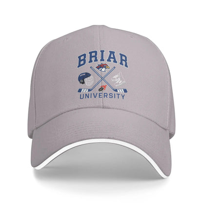Off Campus Briar University Hockey Cap Men's Women's  Fashion Baseball Cap