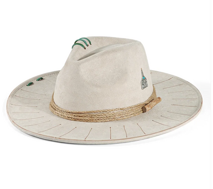 Handmade Fedora Hat Suede Men's And Women's Hat