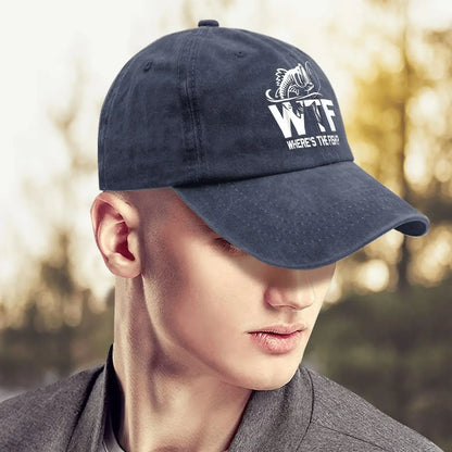 WTF Where's The Fish Hats for Man