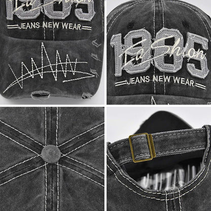1985 Embroidery Baseball Caps For Man Women Vintage