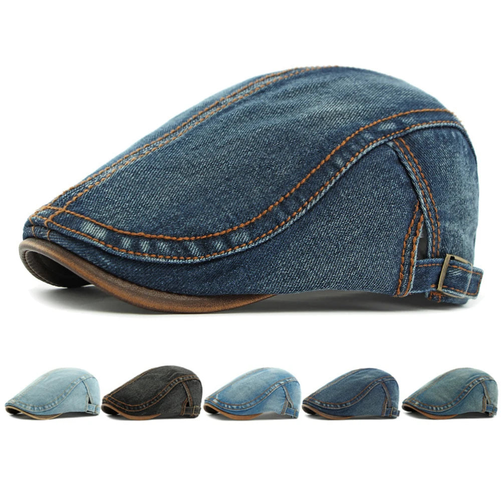 Spring Summer Autumn Denim Hat Caps