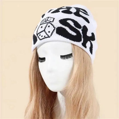 New Unisex European Style Risk Dice Knitted Hats