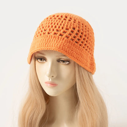 2026 New Fisherman Hat Women's Handmade Crochet Hat
