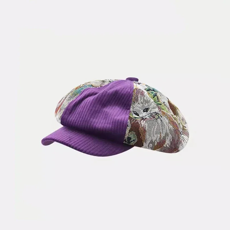 Street Show Face Small Newsboy Hats Women